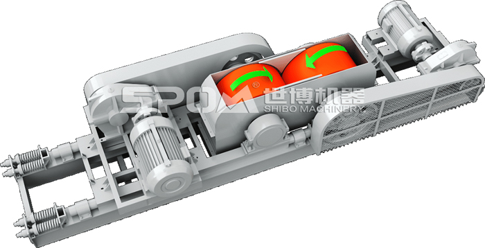 對輥粉碎機(jī)結(jié)構(gòu)原理