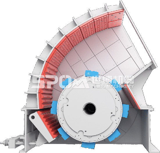 重錘式破碎機(jī)3D結(jié)構(gòu)圖